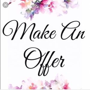 Me me an offer!! Reasonable offers considered!